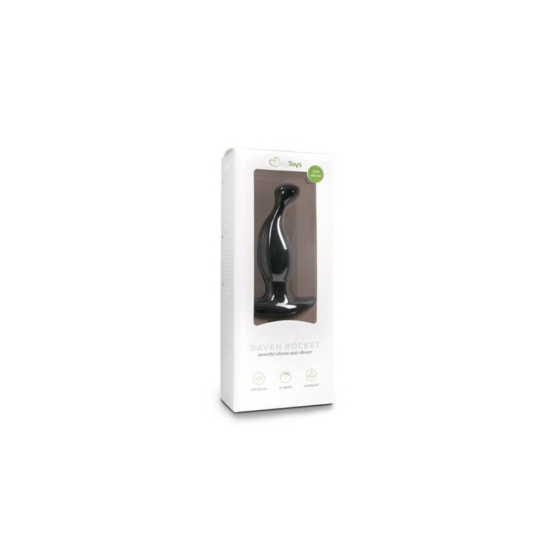 Vibrador Prostático Negro ET190 10 modos