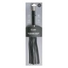 Whip with metal grip