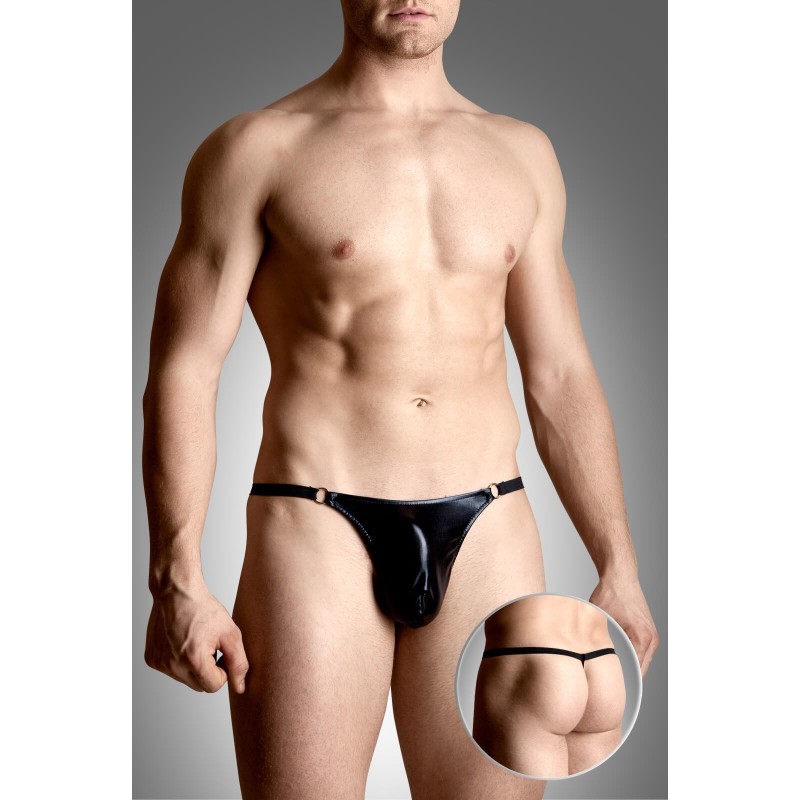 Mens Thongs Black