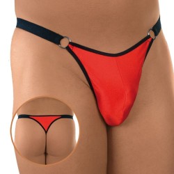 Tanga Anillas Rojo 4425