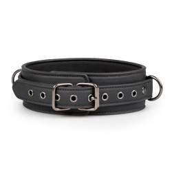 Fetish Set with Necklace and 4 Black Leather Handcuffs ET372