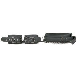 Collar de Piel con espoas ET278