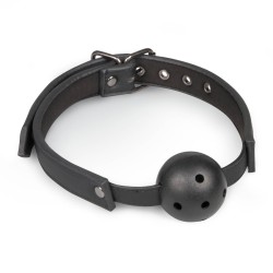 Gag con bola de PVC Negro ET276