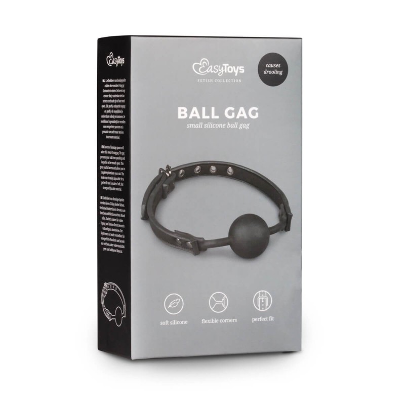 Gag con bola de silicona ET275
