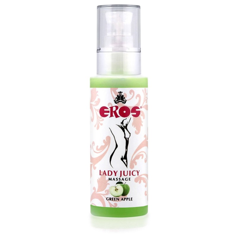 Manzana Verde Warming Massage 125ml Eros Lady Juicy