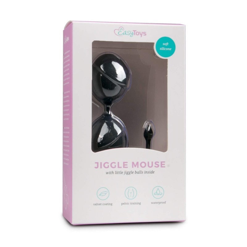 Double Kegel Balls - Negra