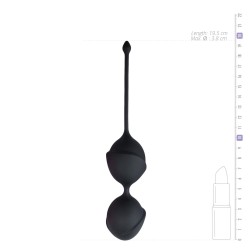 Double Kegel Balls - Black