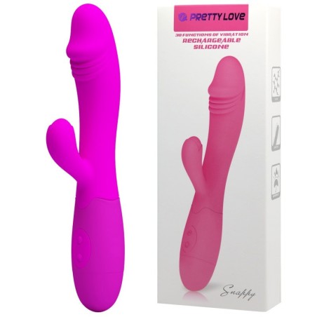 Snappy Recargable Doble 30 modos Rosa