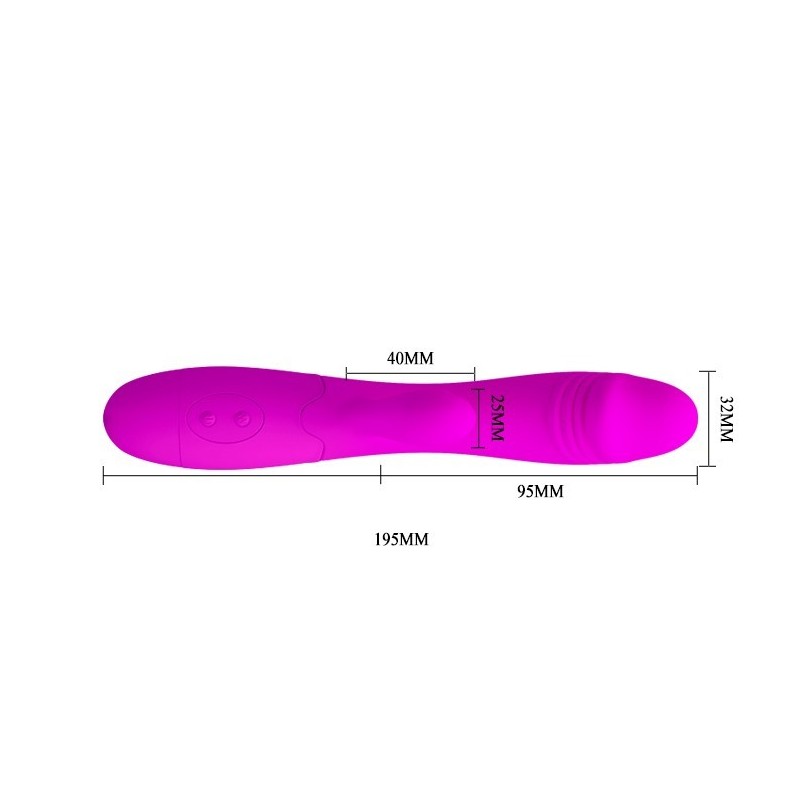 Snappy Rechargeable Double 30 Modes Pink