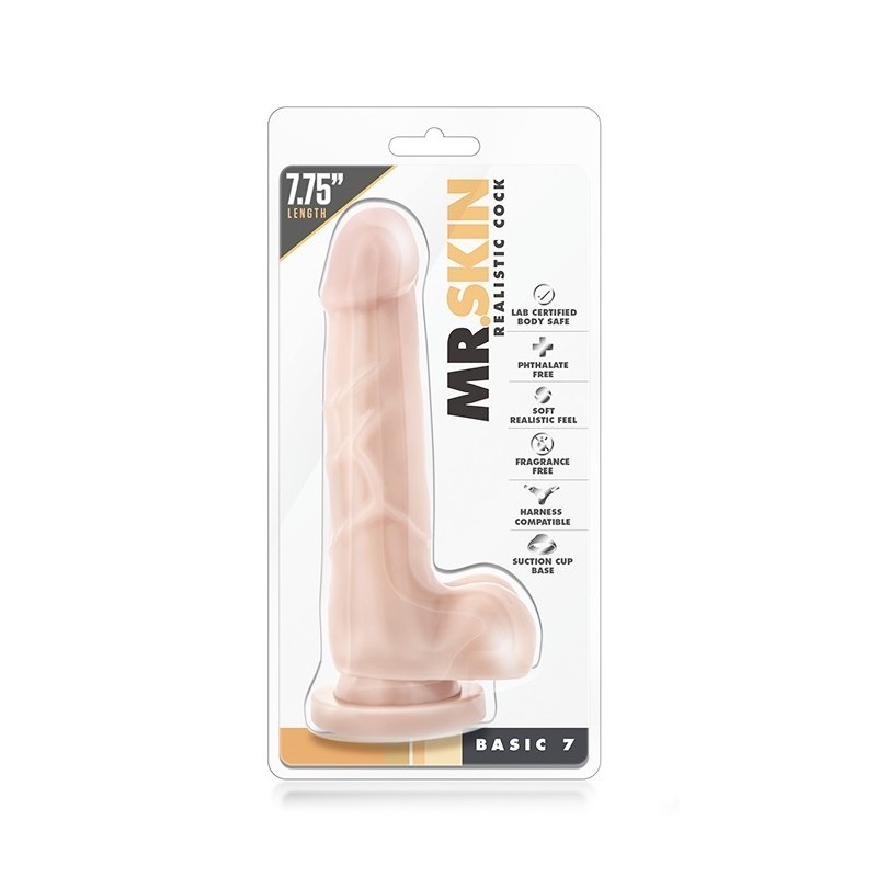 DR SKIN BASIC7 REALISTISCHER PENIS 18CM