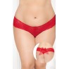 Open Red Lace Tndy XL-XXXL 2436