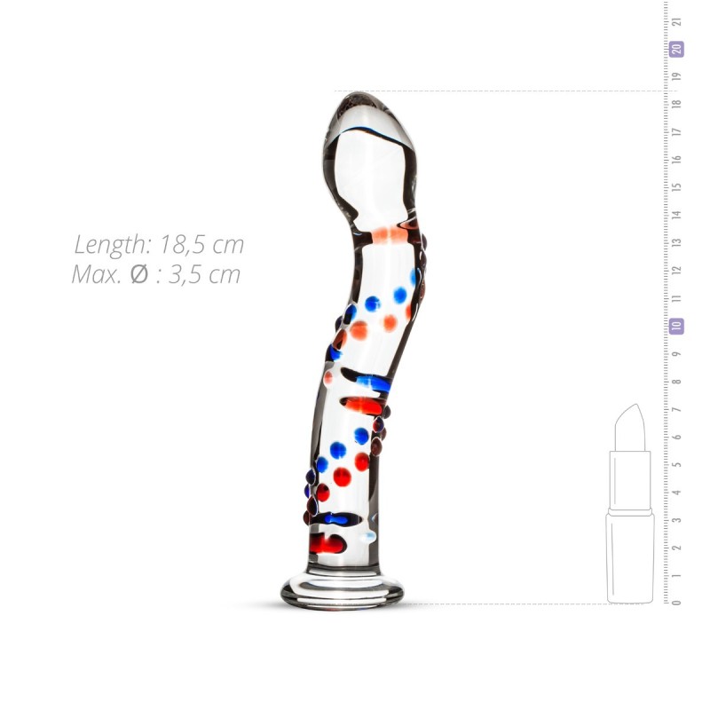 Glass Dildo No. 3 (18,5cm x 3,5cm)