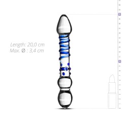Glass Dildo No. 21 (20cm x 3,4cm)