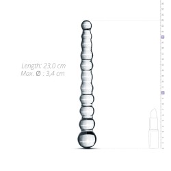 Glass Dildo No. 20 (23cm x 3,4cm)