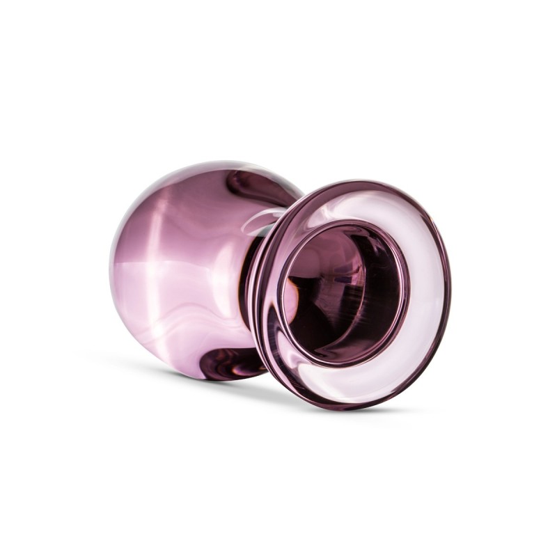Glass Buttplug Rosa (8,5cm x 4,3cm)
