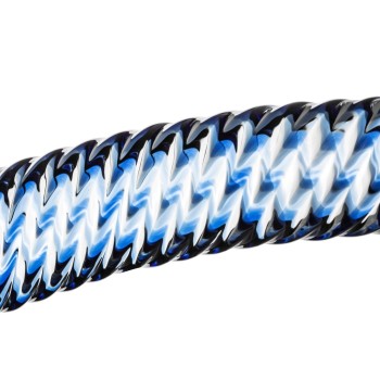 Glass Dildo No. 5 Azul (18cm x 3,5cm) 2