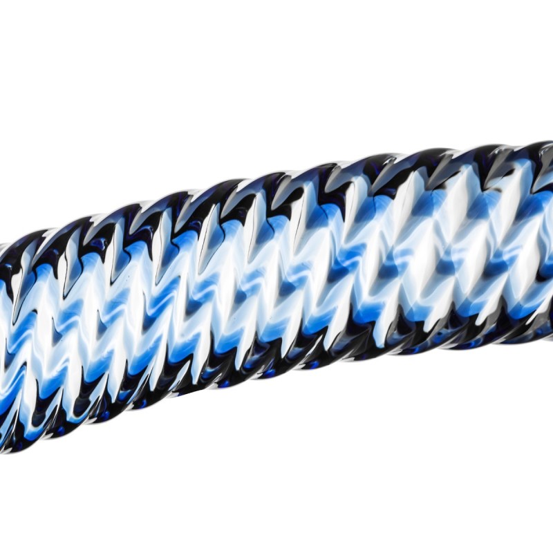 Glass Dildo No. 5 Azul (18cm x 3,5cm)