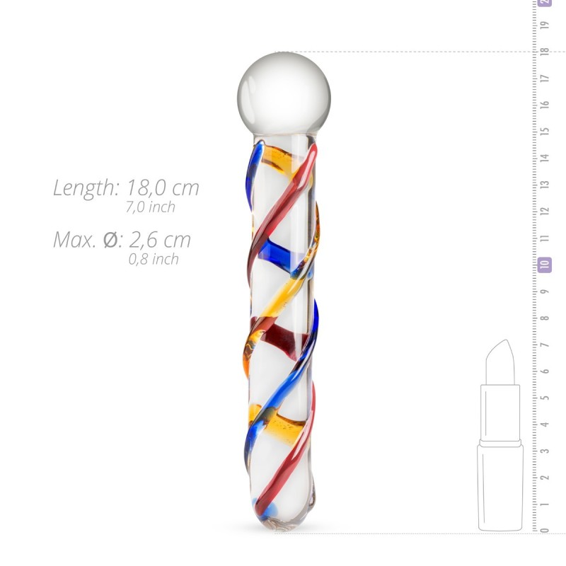 Glass Dildo No. 10 (18cm x 2,6cm)