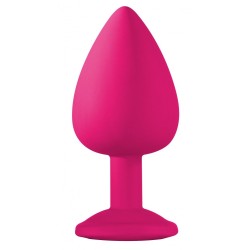 Joya Anal Silicona Emotions- Rosa - Morado - Talla L