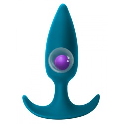 Plug Anal Delight Aquamarine Silicone - Ball Rotation