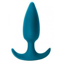 Plug Anal Delight Aguamarina Silicona - Bola rotación