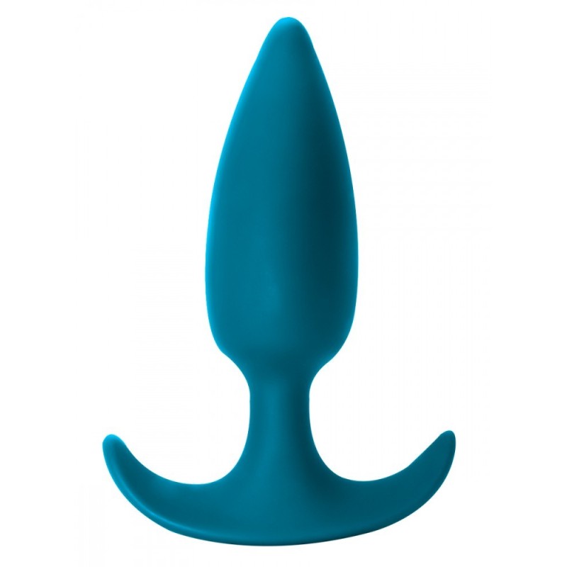 Plug Anal Delight Aguamarina Silicona - Bola rotación