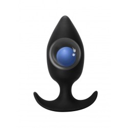 Plug Anal Insatiable Black Silicone - Ball Rotation