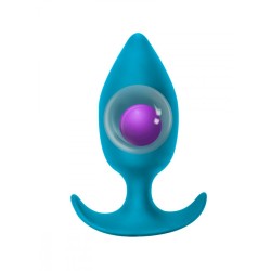 Plug Anal Insatiable Aquamarine Silicone - Ball Rotation