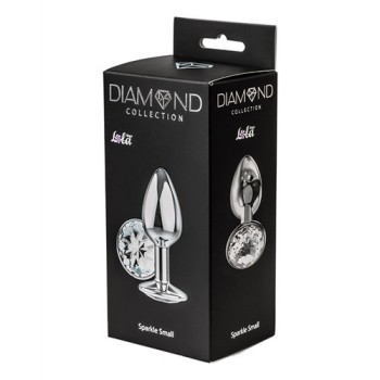 Sparkle Small - Joya Anal Aluminio - Clear - Talla S 2