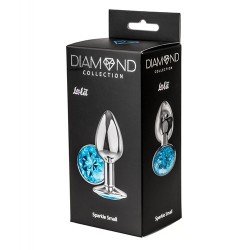 Sparkle Small - Joya Anal Aluminio - Turquesa - Talla S