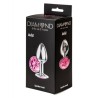 Sparkle Small - Joya Anal Aluminio - Rosa - Talla S