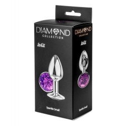 Sparkle Small - Joya Anal Aluminio - Lila - Talla S