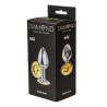 Sparkle Small - Joya Anal Aluminio - Amarillo - Talla S