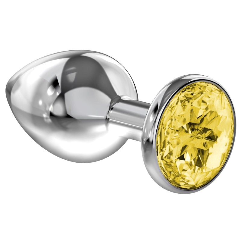 Sparkle Small - Aluminium Anal Jewel - Gold - Size S
