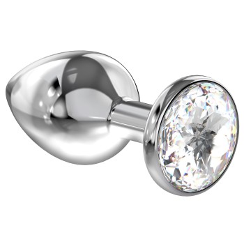 Sparkle Large - Joya Anal Aluminio - Clear - Talla L 2