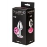 Sparkle Large - Aluminium Anal Jewel - Pink - Size L