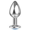 Sparkle Large - Joya Anal Aluminio - Turquesa -  Talla L