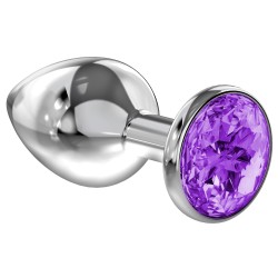 Sparkle Large - Aluminium Anal Jewel - Lilac - Size L