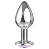 Sparkle Large - Joya Anal Aluminio - Lila -  Talla L