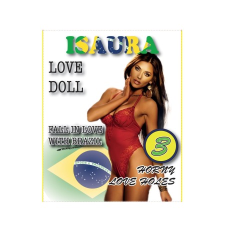 Muñeca Brasil Isaura - cara impresa