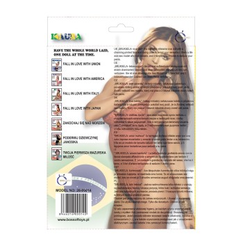 Muñeca Brasil Isaura - cara impresa 2
