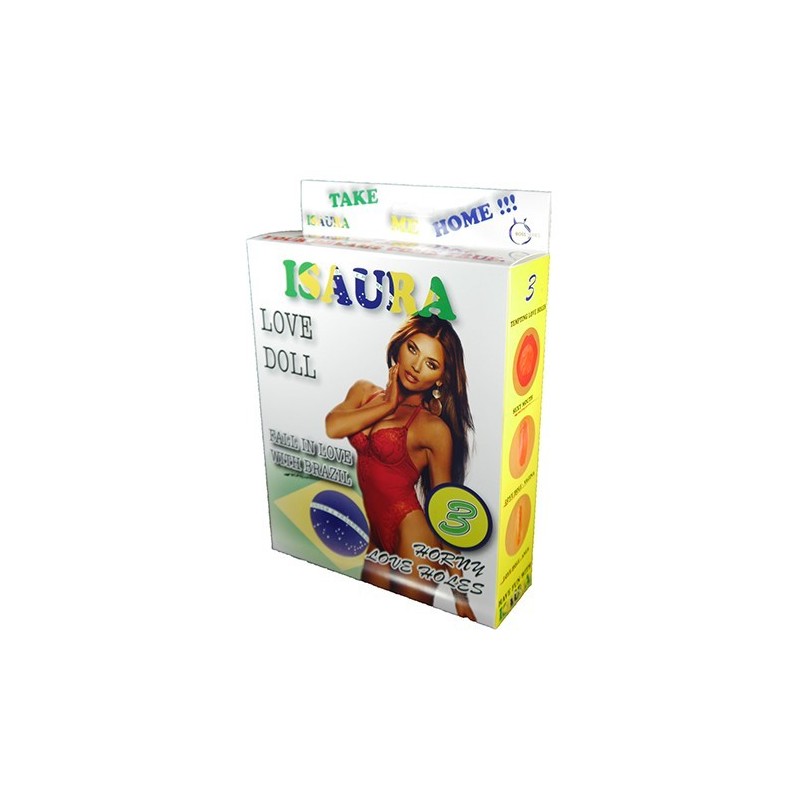 Muñeca Brasil Isaura - cara impresa