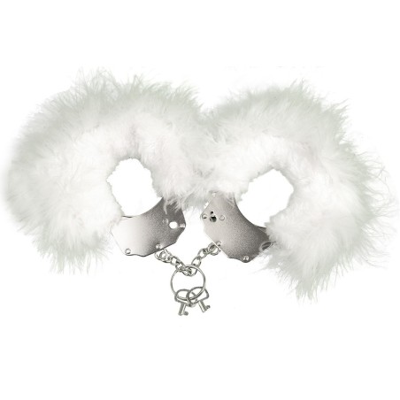 Menottes Plummes Blanco - White Marabu Wives