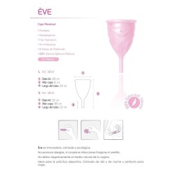 Eve Cup L - Silicone Platinum Vaginal Cup