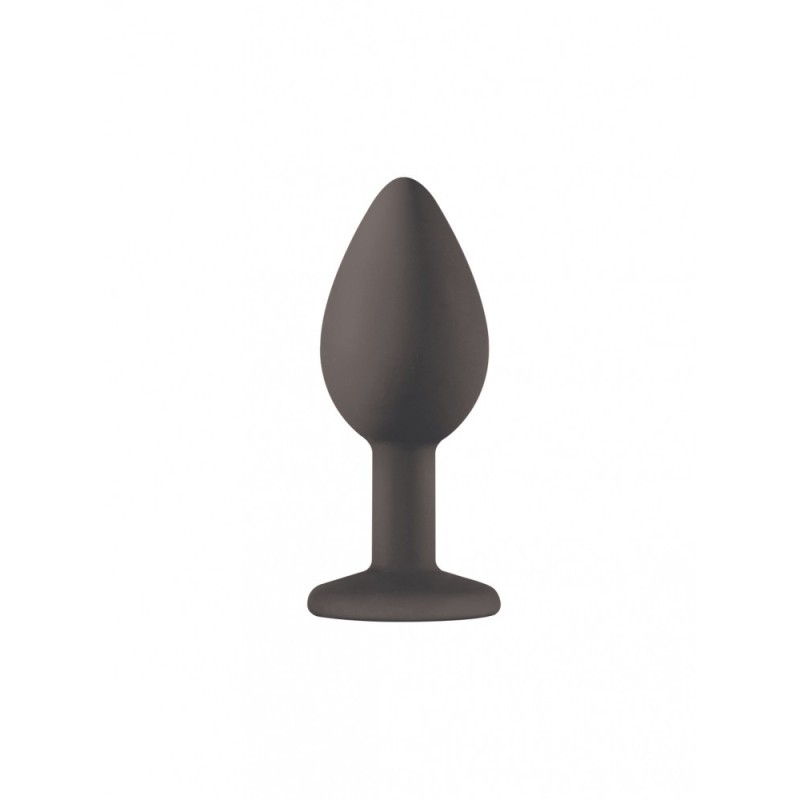 Joya Anal Silicona Emotions- Negro - Dorado Talla S