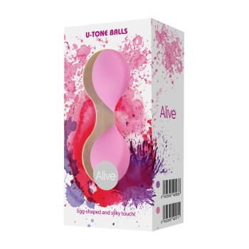 Alive U-Tone Rosa Bolas Geisha  2