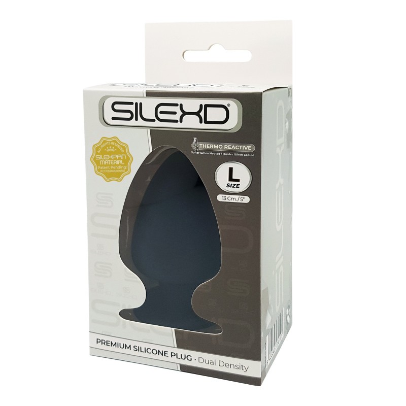 SILEXD PLUG L BLACK 13x7.2cm