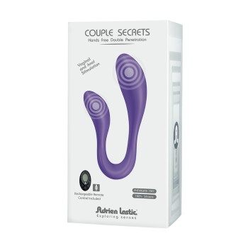 Couple Secrets II + LRS  Vibrador Doble Recargable 2