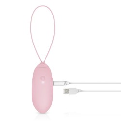 LUV EGG ROSA Huevo Recargable Silicona 12 modos
