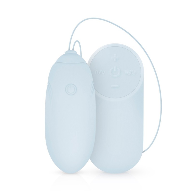 LUV EGG AZUL Huevo Recargable Silicona 12 modos